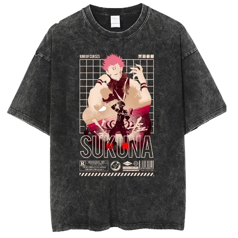 Sukuna Grid Tee