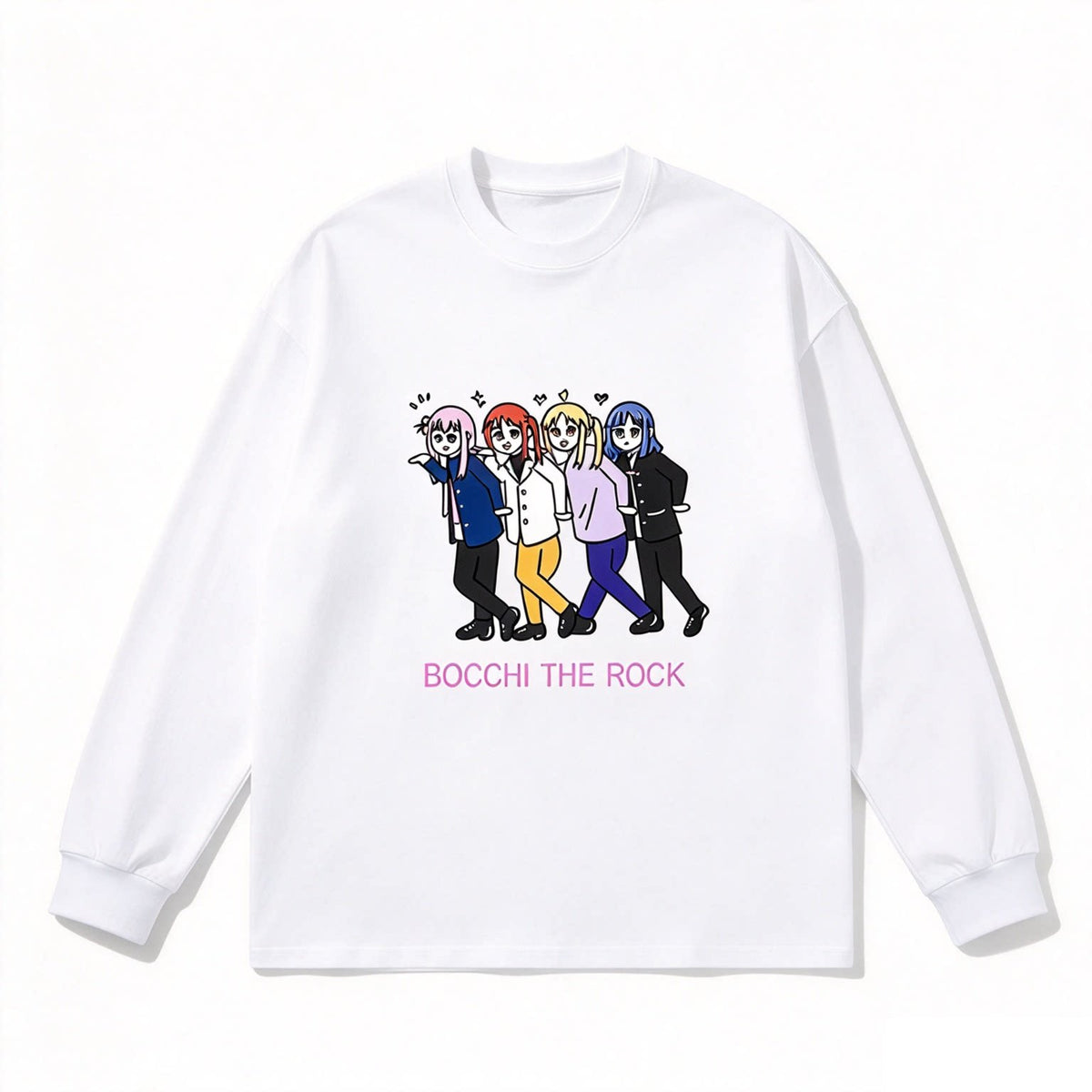 Cartoon Band Longsleeve