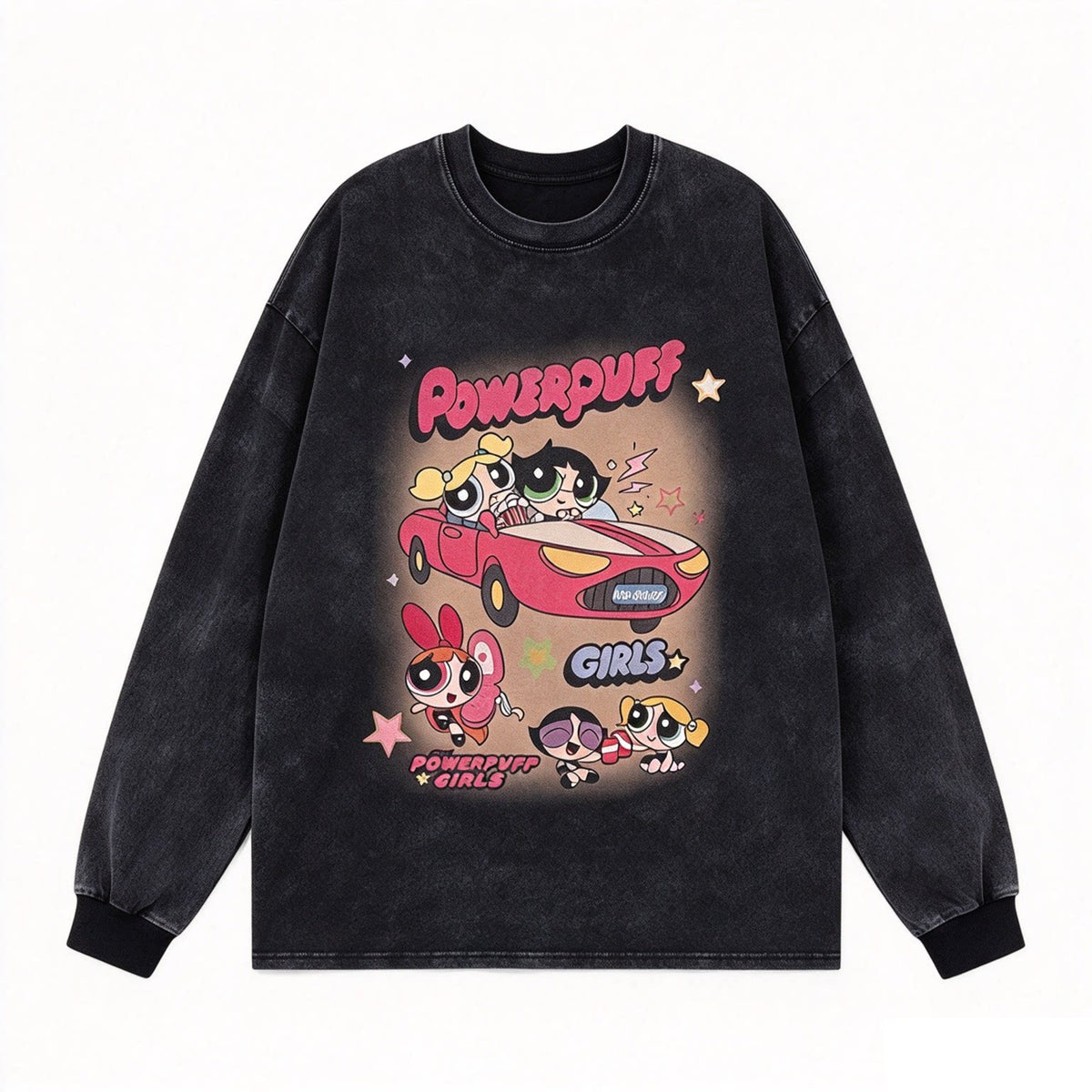 Powerpuff Car Ride Longsleeve