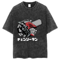 Circular Badge Chainsaw Devil Tee