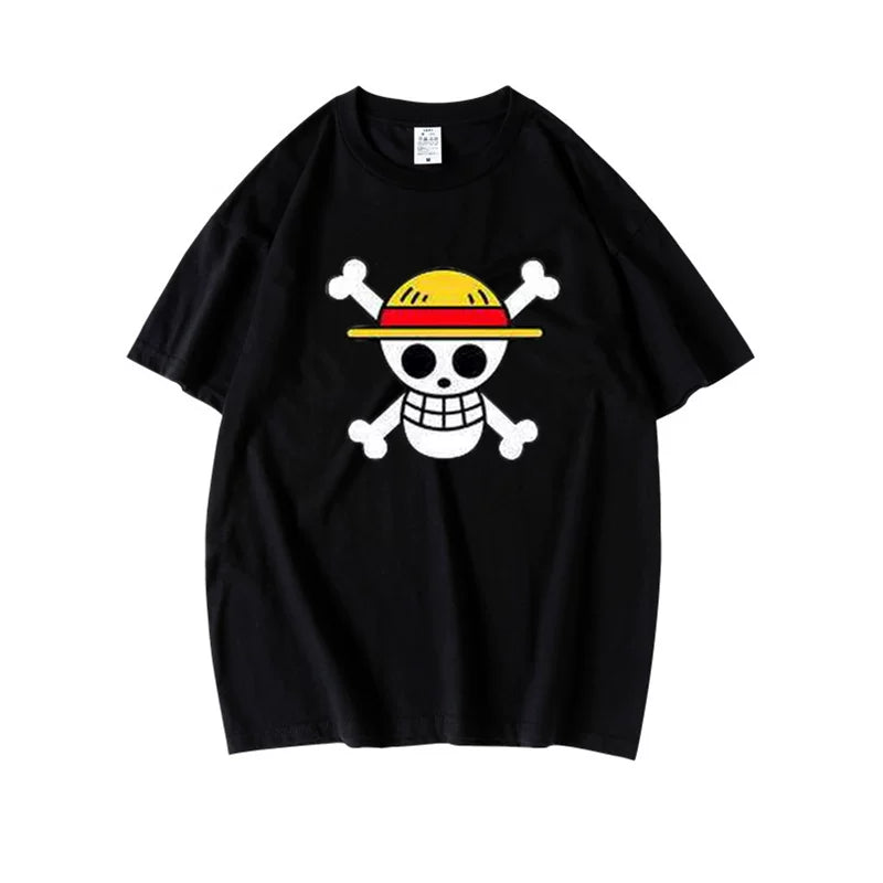 Straw Hat Skull Tee