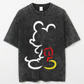 Mickey Outline Vintage Washed Tee
