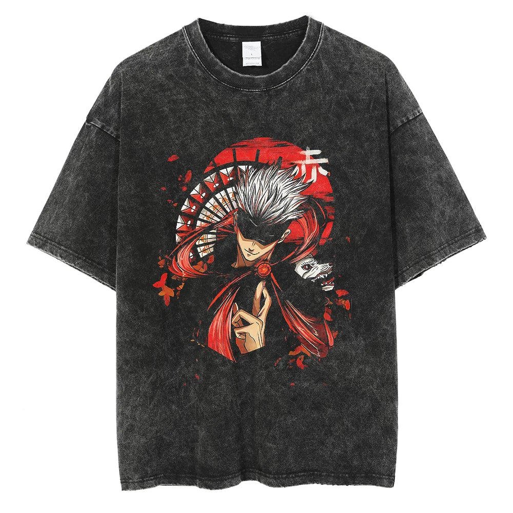 Satoru Red Burst Tee
