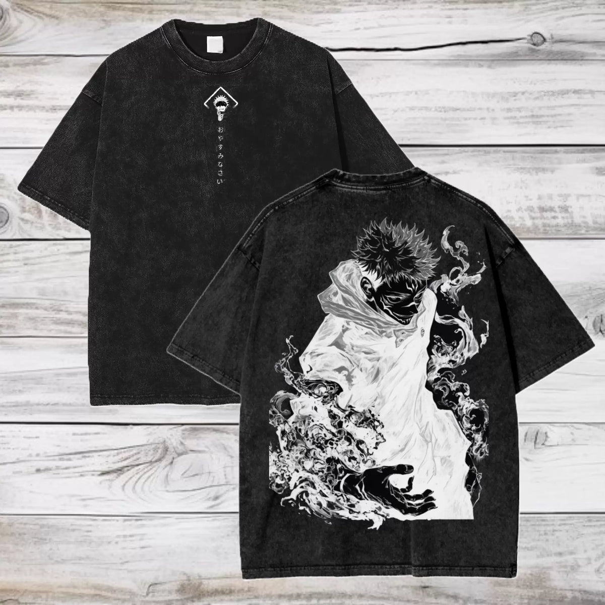 Yuji Manga Back Washed Tee