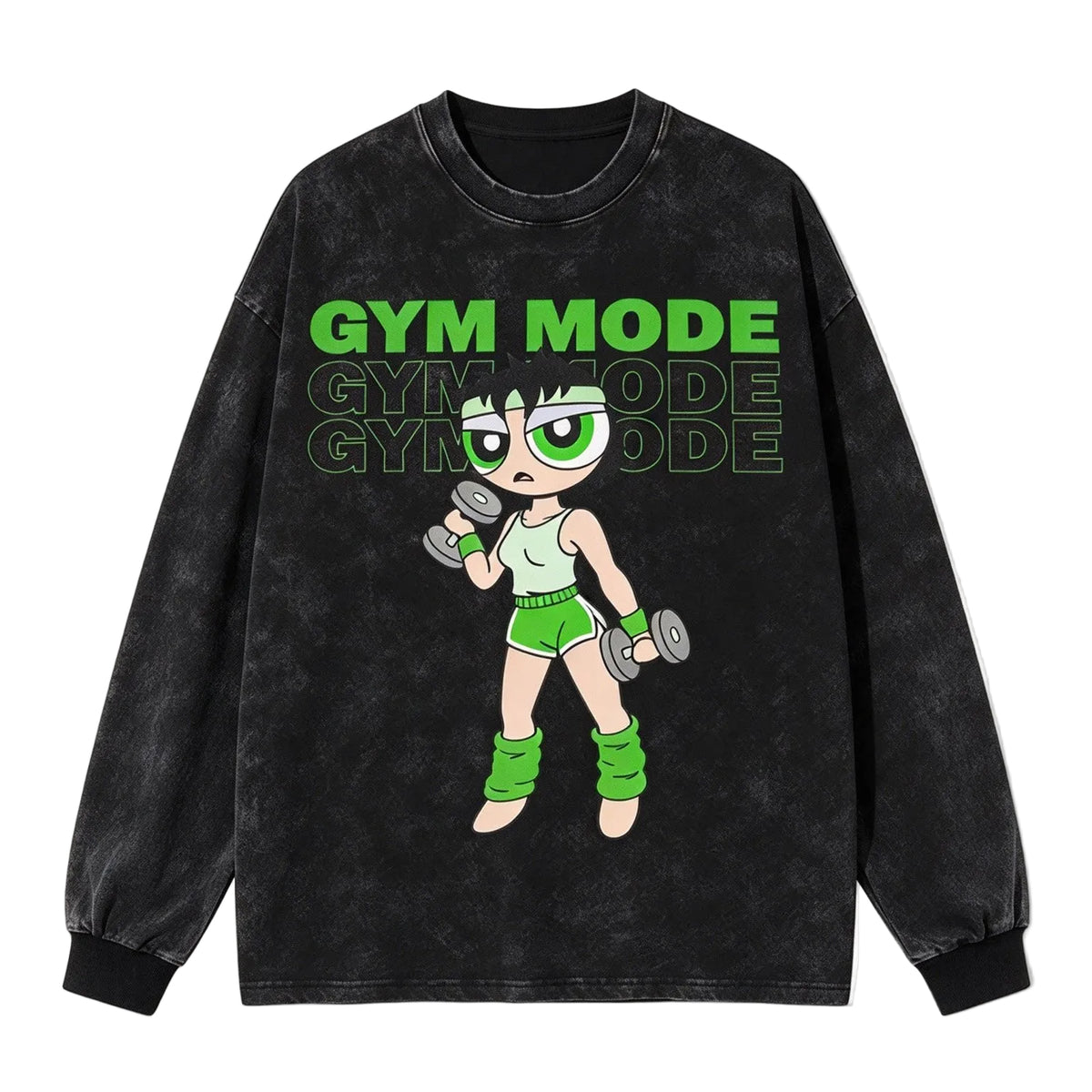 Buttercup Gym Mode Longsleeve
