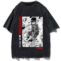 Black White Manga Panel Character Tee