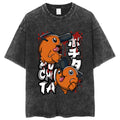 Dual Pochita Bloody Collage Tee