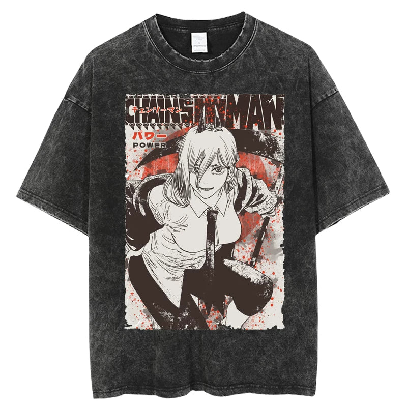 Power Manga Panel Tee