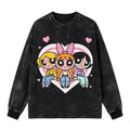 Powerpuff Girls Heart Cartoon Tee