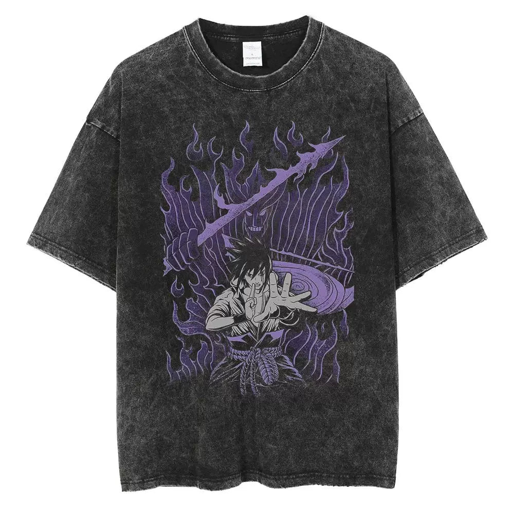 Sasuke Purple Tee