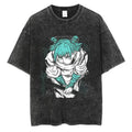 Hana Green Bun Tee