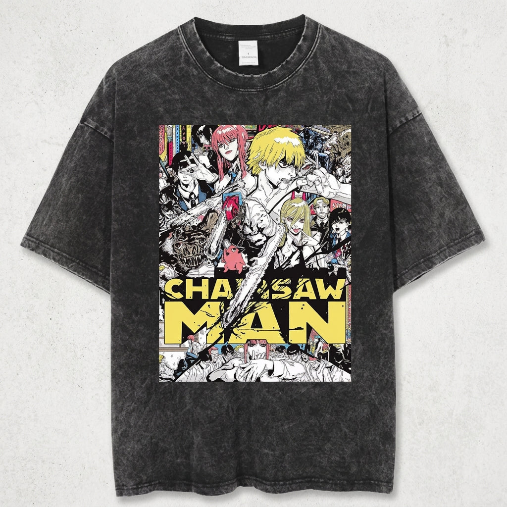 Chainsaw Group Tee