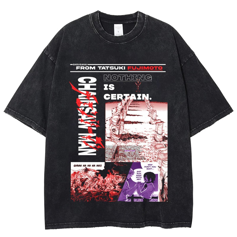 Chainsaw Manga Tee