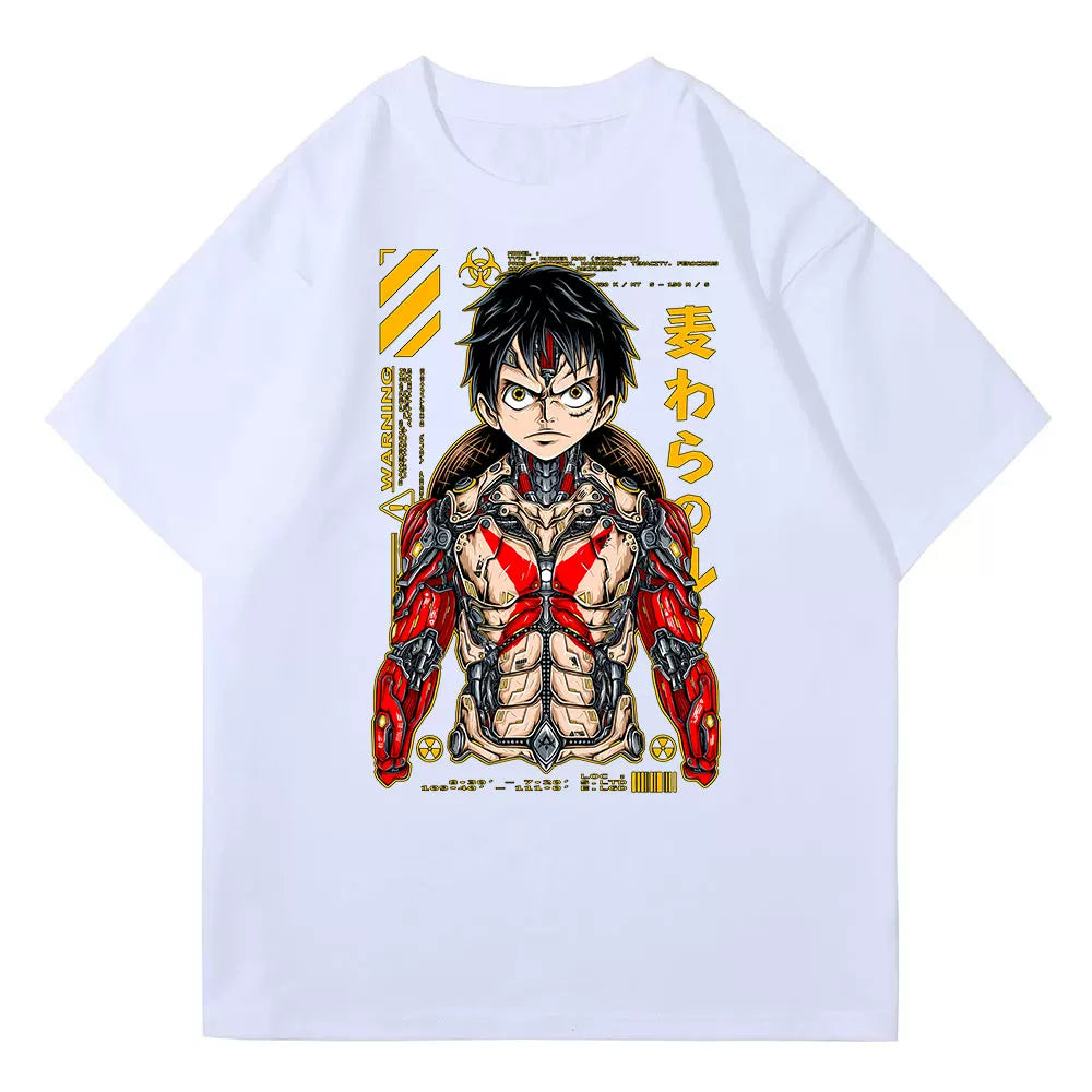 Cyberpunk Luffy Tech Tee