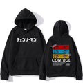 Color Block Chainsaw Hoodie
