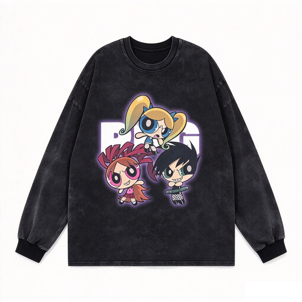 Powerpuff Girls Retro Group Print