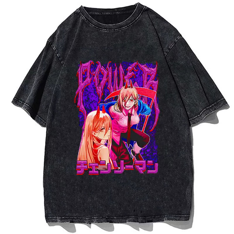 Vibrant Makima Anime Portrait Tee