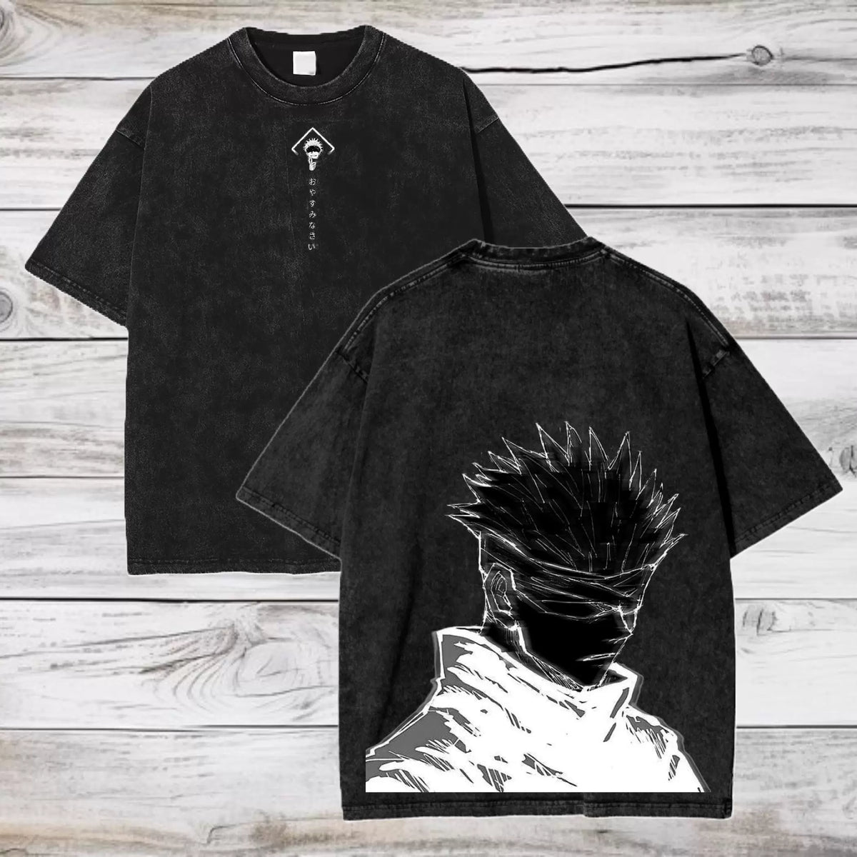 Gojo Anime Back Tee