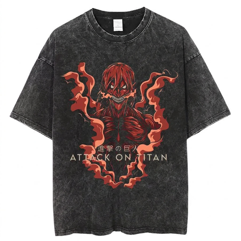 Eren Fire Art Tee