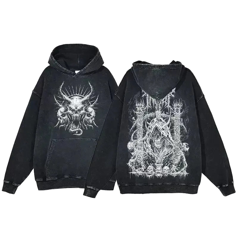 Goth Demon Hoodie