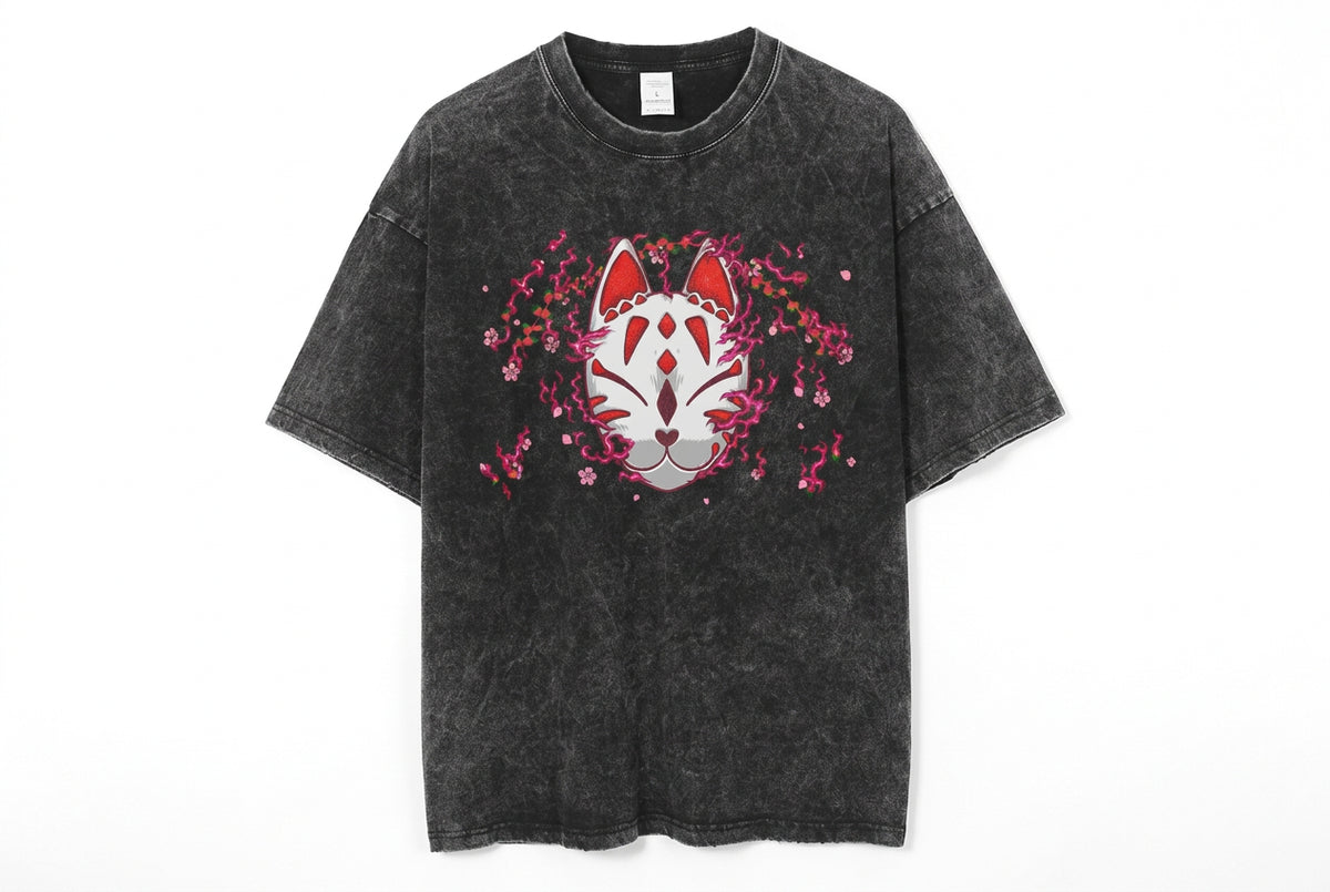 Sakura Fox Tee