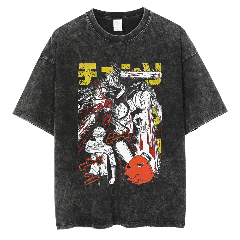 Chainsaw Fight Tee