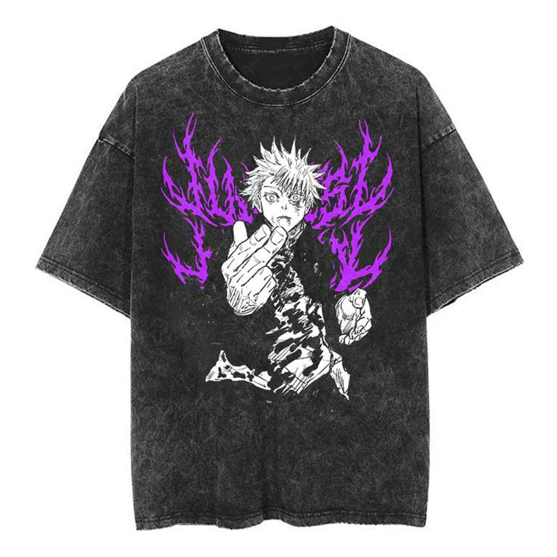 Purple Flame Gojo Tee