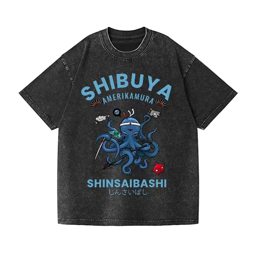 Indigo Octo Tee