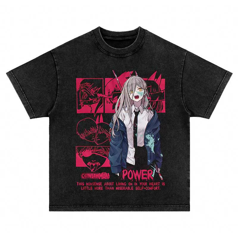 Pink Power Manga Tee