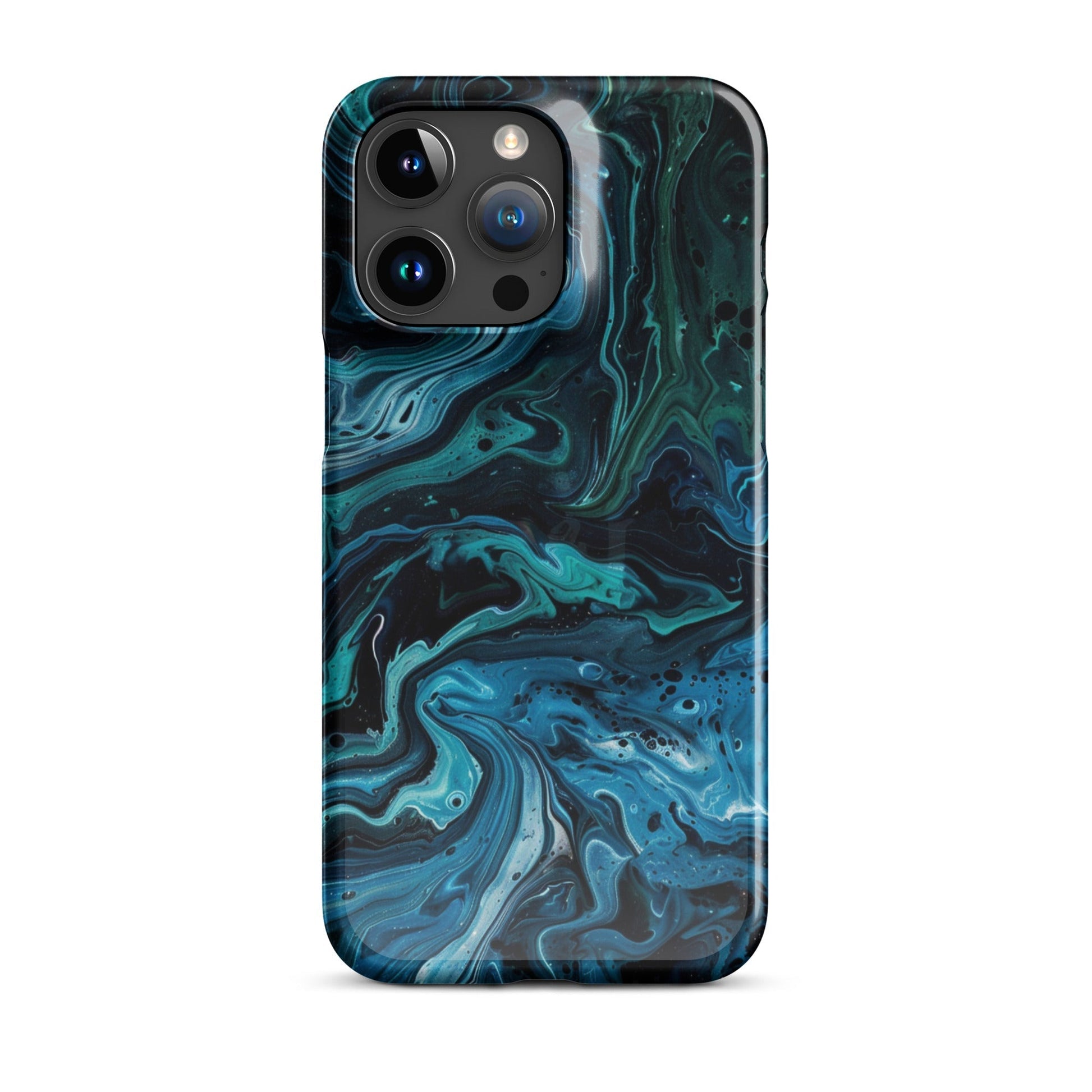 Abstract Blue Phone case for iPhone-36